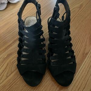 Vince Camuto Women's Black Strappy Sandals